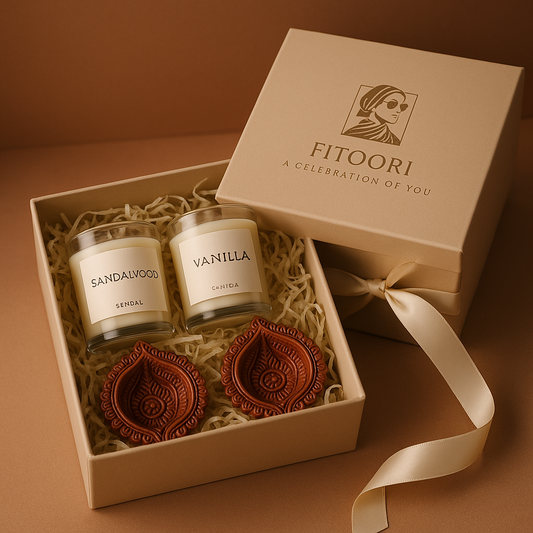 Scented Diya Gift Set